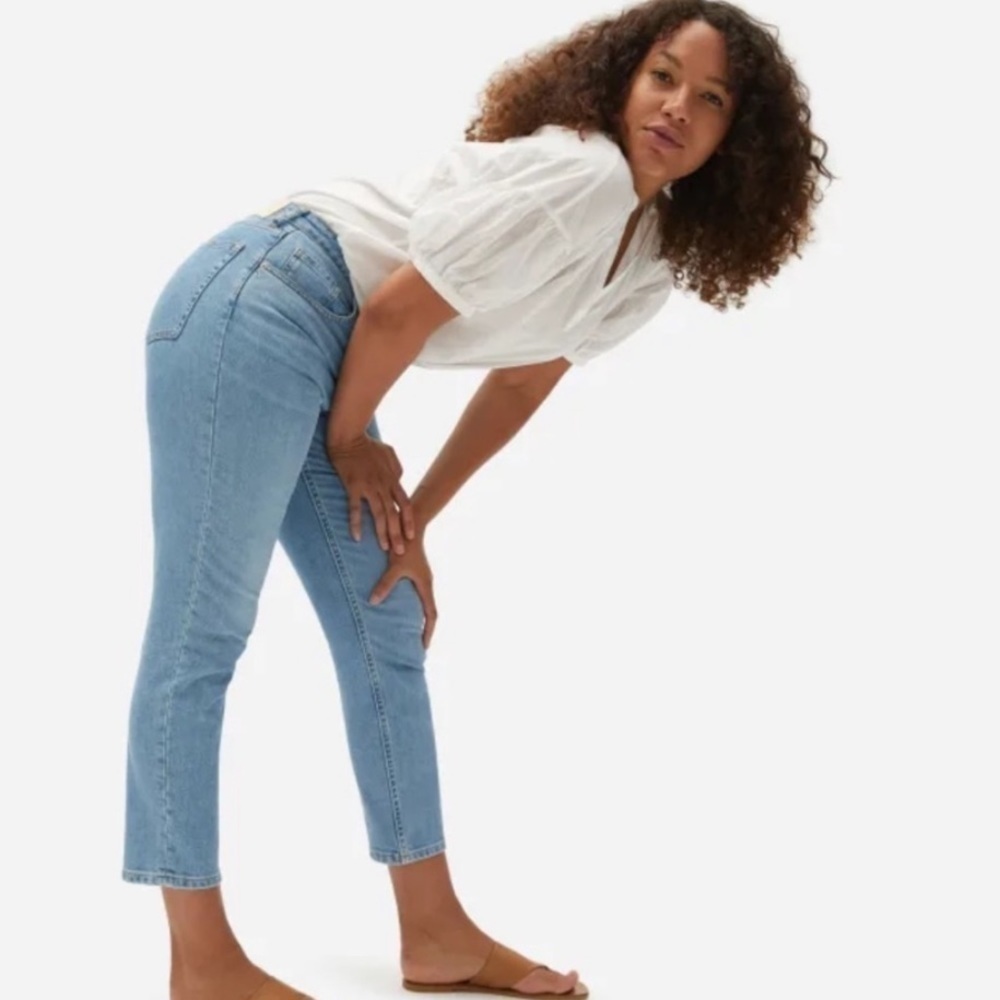 Everlane The Curvy Cheeky Jean Size 35 Crop